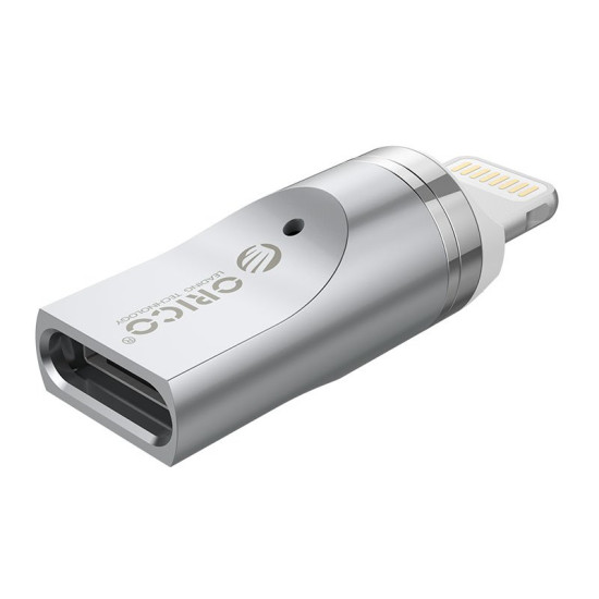 Преходник Orico Adapter - Magnetic Micro B to Lightning - ML01-SV