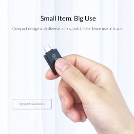 Преходник Orico Adapter OTG - USB Micro B to USB3.0 AF - CBT-UM01-BK
