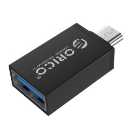 Преходник Orico Adapter OTG - USB Micro B to USB3.0 AF - CBT-UM01-BK