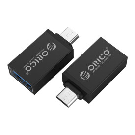 Преходник Orico Adapter OTG - USB Micro B to USB3.0 AF - CBT-UM01-BK