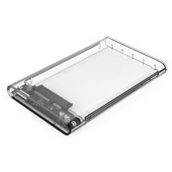 Външна кутия за диск Orico Storage - Case - 2.5 inch USB 3.0 transparent - 2139U3-CR