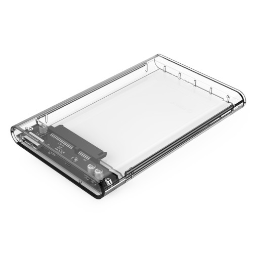 Външна кутия за диск Orico Storage - Case - 2.5 inch USB 3.0 transparent - 2139U3-CR