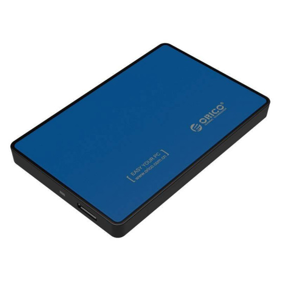 Външна кутия за диск Orico Storage - Case - 2.5 inch USB3.0 BLUE - 2588US3-BL