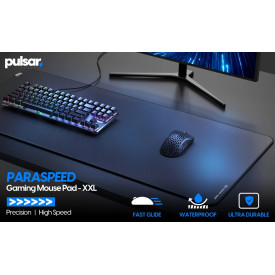 Подложка за мишка Pulsar Gaming Mousepad Paraspeed V2 CORDURA Black - 900 x 400 мм