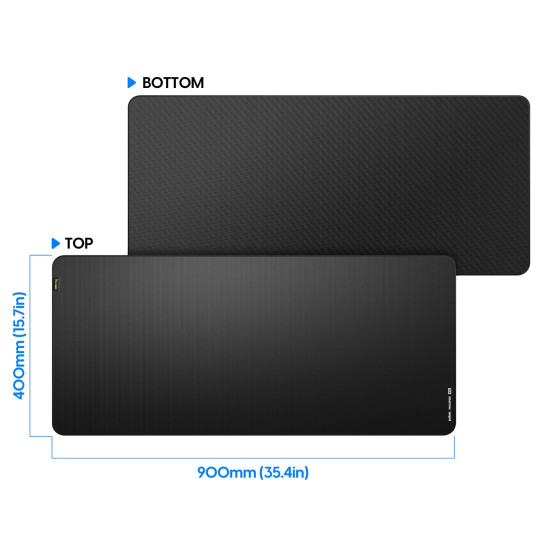 Подложка за мишка Pulsar Gaming Mousepad Paraspeed V2 CORDURA Black - 900 x 400 мм