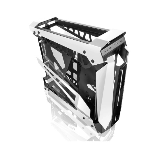 Кутия Raijintek NYX PRO WHITE - Open Frame, Full Aluminum