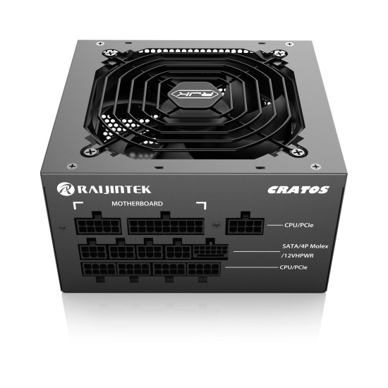 Захранване Raijintek PSU ATX 3.0 1000W Gold - CRATOS 1000 BLACK