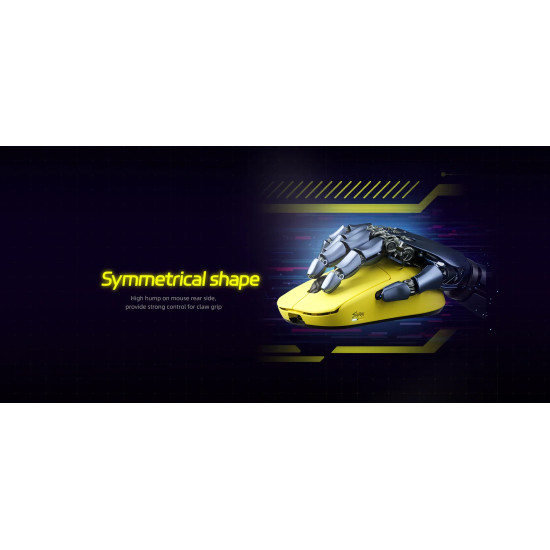 Безжична мишка Scyrox V8 Black - Wireless Gaming Mouse - 8K Polling Rate