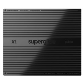 Подложка за мишка Superglide Gaming Glass Mousepad Superglide Pad v2 XL Red, Стъкло - 490 x 420 мм