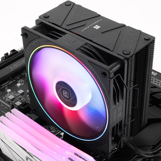 Охладител за процесор Thermalright CPU Cooler Assassin Spirit 120 EVO A-RGB - LGA1851/LGA1700/AM5