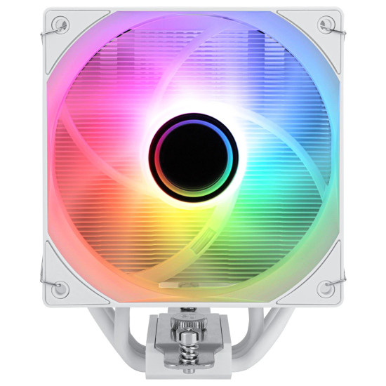Охладител за процесор Thermalright CPU Cooler Assassin Spirit 120 Vision A-RGB White - LCD Display, Infinity Mirror