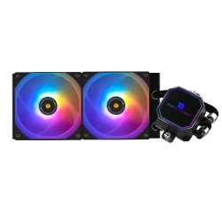 Водно охлаждане Thermalright Frozen Prism 240 Black ARGB - LGA1851/LGA1700/AM5