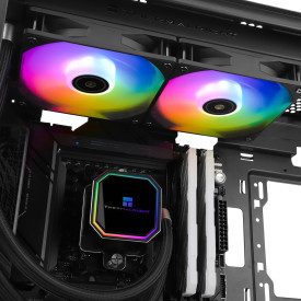 Водно охлаждане Thermalright Frozen Prism 240 Black ARGB - LGA1851/LGA1700/AM5