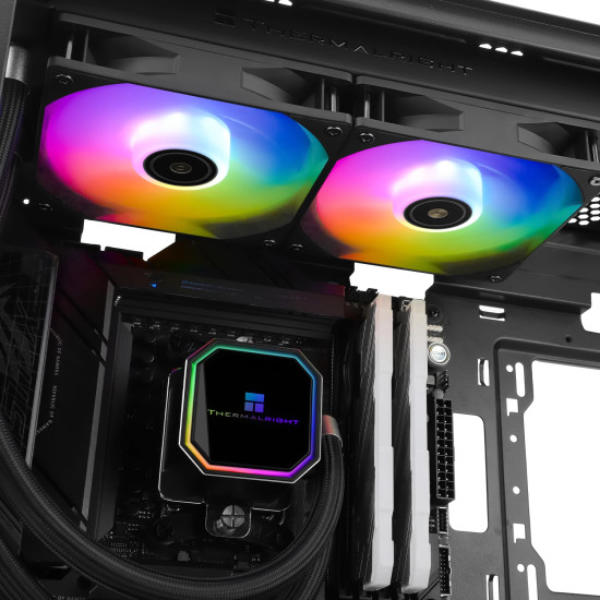 Водно охлаждане Thermalright Frozen Prism 240 Black ARGB - LGA1851/LGA1700/AM5