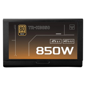 Захранване Thermalright TR-KG850, ATX 3.1, 850W, Gold, Black
