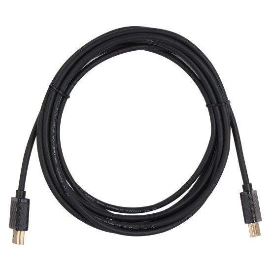 HDMI кабел VCom HDMI v2.0 M / M 1.8m Ultra HD 4k2k/60p Gold - CG520A-1.8m