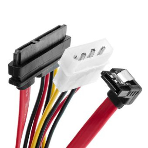 Кабел VCom SATA+Power Combo cable - CH321-0.45m
