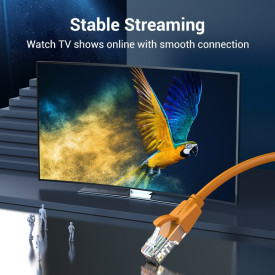 Мрежови кабел Vention LAN UTP Cat.6 Patch Cable - 1M Orange - IBEOF