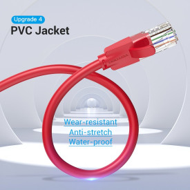 Мрежови кабел Vention LAN UTP Cat.6 Patch Cable - 2M Red - IBERH