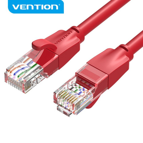 Мрежови кабел Vention LAN UTP Cat.6 Patch Cable - 2M Red - IBERH