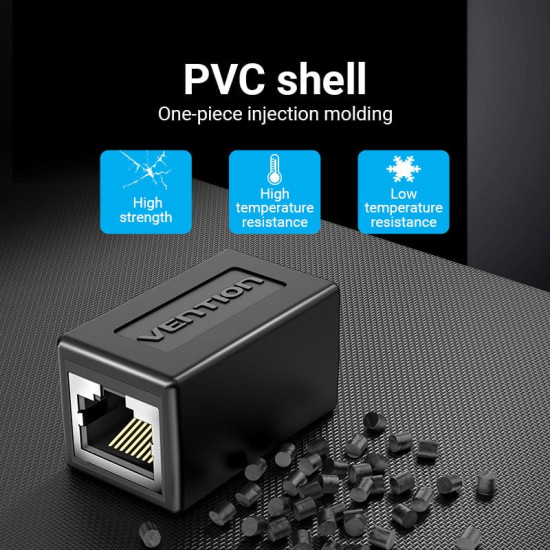 Мрежови съединител Vention Keystone Jack Coupler Cat.6 FTP - IPVB0