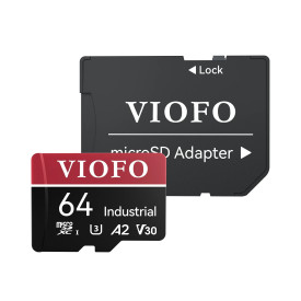 Карта памет Viofo VIOFOSD064G, microSDXC, 64GB, UHS-I, U3, V30, A2
