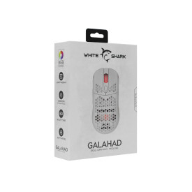 Мишка White Shark Gaming Mouse GALAHAD - 7200dpi, 1000Hz, White