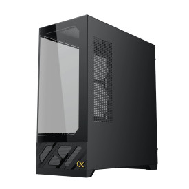 Кутия за компютър Xigmatek Case ATX - Alphard Pro - 6 inch LCD Display, 6 ARGB Fans
