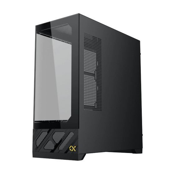Кутия за компютър Xigmatek Case ATX - Alphard Pro - 6 inch LCD Display, 6 ARGB Fans