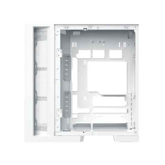 Кутия за компютър Xigmatek Case ATX - Aqua 7 Arctic - 8 ARGB Fans, USB-C