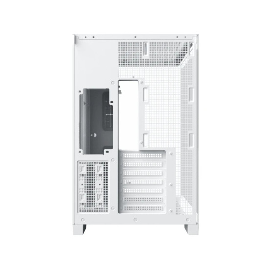 Кутия за компютър Xigmatek Case ATX - Aqua 7 Arctic - 8 ARGB Fans, USB-C