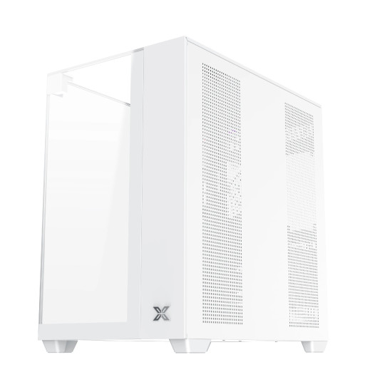 Кутия за компютър Xigmatek AQUA V ARCTIC - 7 ARGB Fans, White