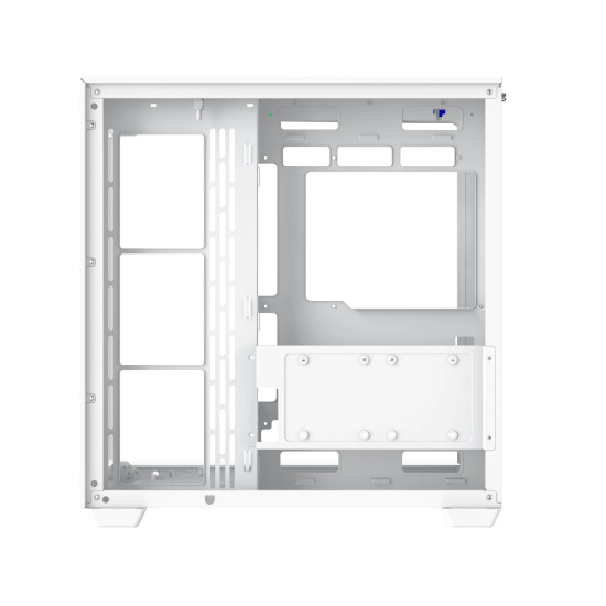 Кутия за компютър Xigmatek AQUA V ARCTIC - 7 ARGB Fans, White