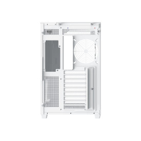 Кутия за компютър Xigmatek AQUA V ARCTIC - 7 ARGB Fans, White