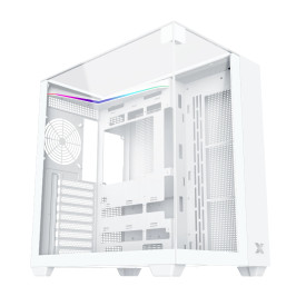 Кутия за компютър Xigmatek AQUA V ARCTIC - 7 ARGB Fans, White