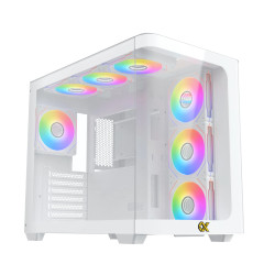 Кутия за компютър Xigmatek Case EATX - Pano Arctic - 7 ARGB Fans