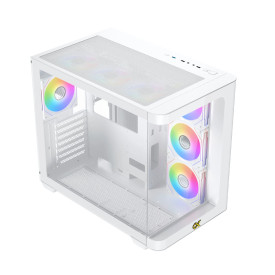 Кутия за компютър Xigmatek Case EATX - Pano Arctic - 7 ARGB Fans