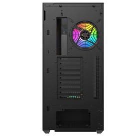 Кутия за компютър Xigmatek Case EATX - Vision Pro - 8 ARGB Fans, LCD Display Panel, Smart Fan Control