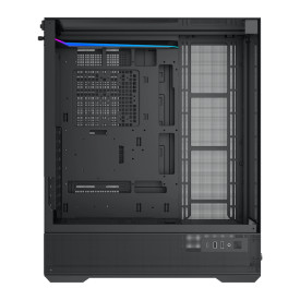 Кутия за компютър Xigmatek Case EATX - Vision Pro - 8 ARGB Fans, LCD Display Panel, Smart Fan Control