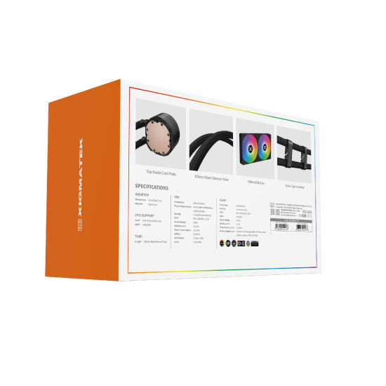 Водно охлаждане Xigmatek Water Cooling FENIX 240 - Addressable RGB