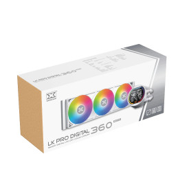 Водно охлаждане Xigmatek Water Cooling LK Pro 360 Digital Arctic - 2.7 inch Digital LCD Display