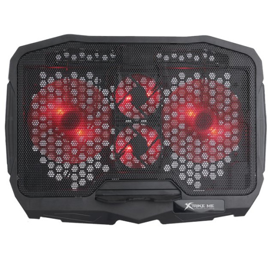 Охладител за лаптоп Xtrike ME Notebook Cooler 16" - FN-802 - Backlight