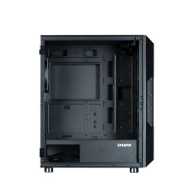 Кутия за компютър Zalman Case ATX - i3 NEO ARGB - Mesh, aRGB, Tempered Glass, Black