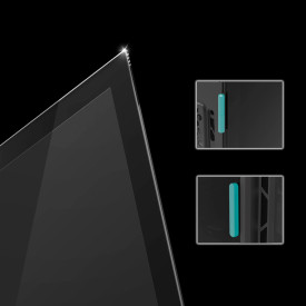 Кутия за компютър Zalman Case ATX - i3 NEO ARGB - Mesh, aRGB, Tempered Glass, Black