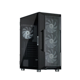 Кутия за компютър Zalman Case ATX - i3 NEO ARGB - Mesh, aRGB, Tempered Glass, Black