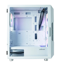 Кутия за компютър Zalman Case ATX - I3 NEO White - RGB, Mesh