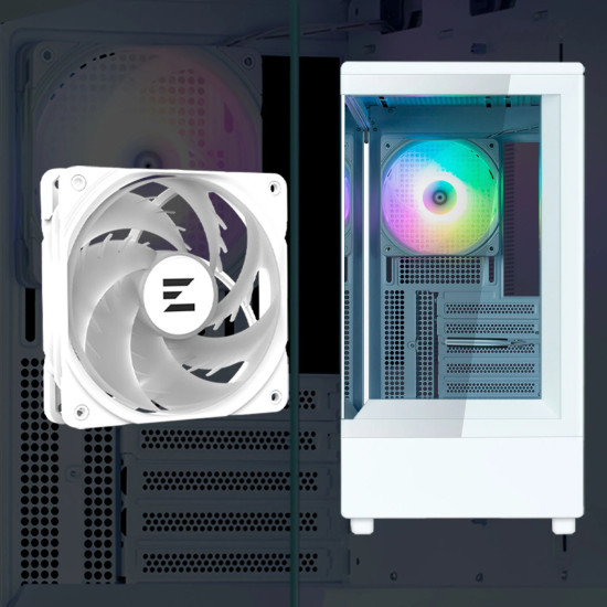 Кутия за компютър Zalman Case mATX - P10 White