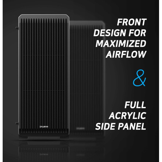 Кутия за компютър Zalman Case ATX - ZM-S2
