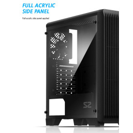 Кутия за компютър Zalman Case ATX - ZM-S2