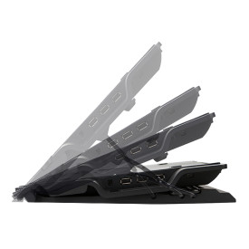 Охладител за лаптоп Zalman Notebook Cooler 17" Black ZM-NS2000